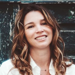 close-up headshot image of Zhanna Nemtsova